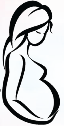 Pregnancy and reproductive health illustration